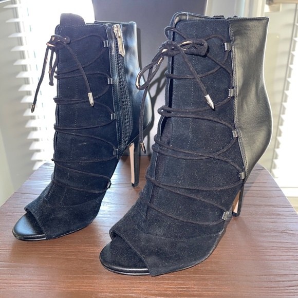 Sam Edelman Peep Toe Booties - Picture 2 of 3